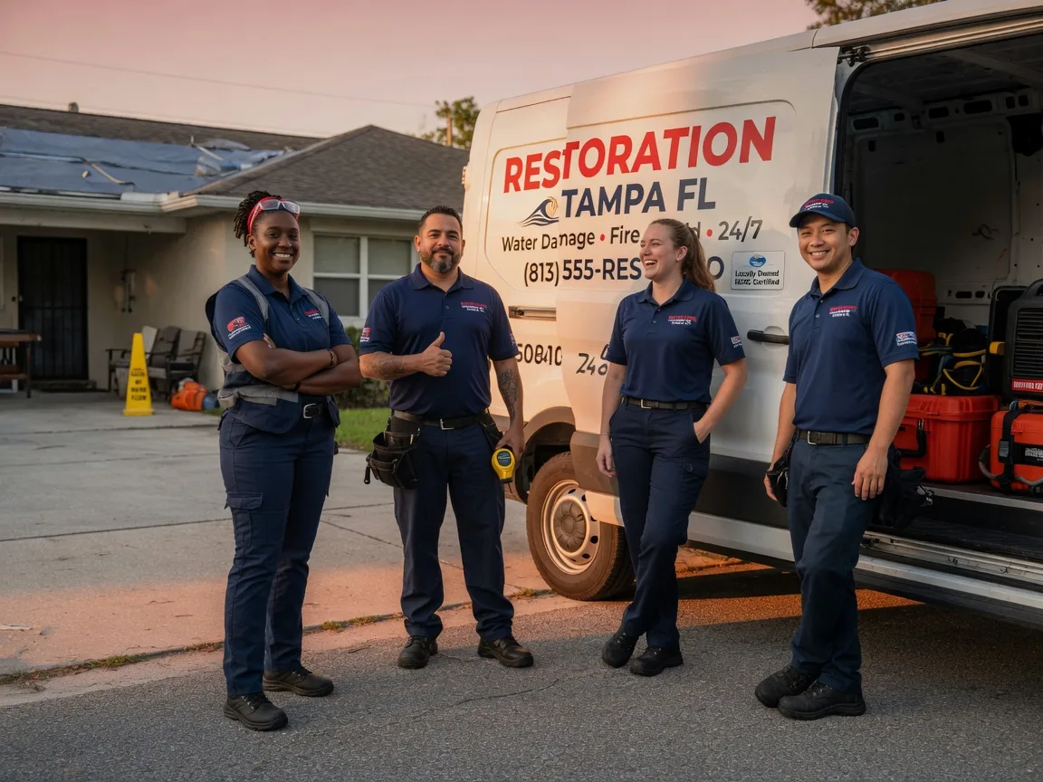 Water Damage Restoration company in Jamestown, TN